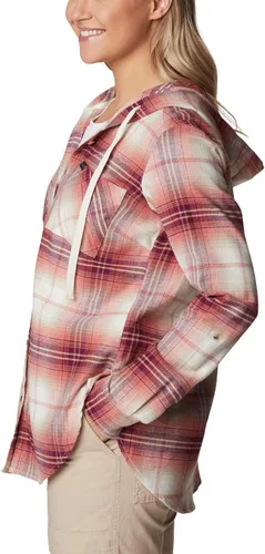 Vista 3 de Columbia Anytime - Camisa elástica con capucha para mujer