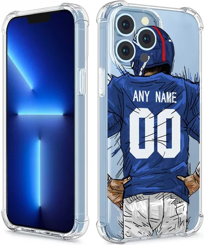 Vista 8 de Funda protectora personalizada con nombre y números para iPhone 15, 14, 13, 12, 11 Xs Max XR 8 7 6 Plus 11 Pro Mini, delgada, a prueba de golpes
