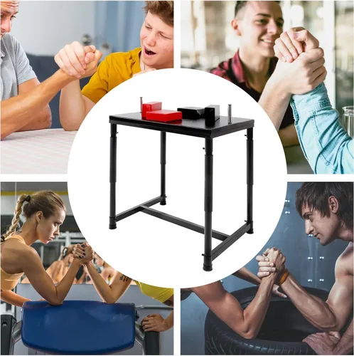 Vista 7 de Professional Arm Wrestling Table Arm Wrestling Battle Table Professional Wrist Strength Training Support Plate for Gyms Sports Use in Home Gym