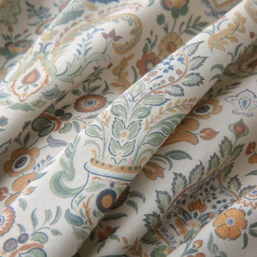 Vista 129 de ABREEZE Juego de funda de edredón tamaño individual con cierre de botón, 100% algodón egipcio, juego de ropa de cama floral de granja, color rosa, 3