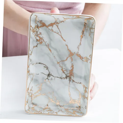 Vista 7 de PACKOVE 3pcs Ceramic Ring Plate Trinket Tray Ceramic Jewelry Dish Ceramic Jewelry Tray Ceramic Earring Tray Ceramic Ring Tray Ceramic Tray Bandejas