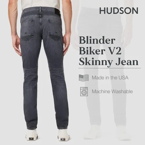 Vista 3 de HUDSON Jeans ajustados para hombre The Blinder V.2 Rp