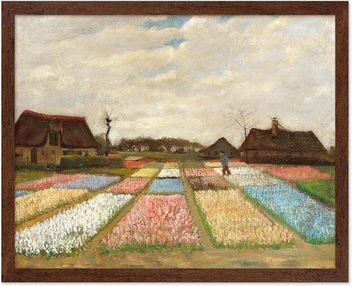 Vista 13 de Poster Master Póster clásico de Van Gogh, impresión impresionista vintage, regalo para artista, pintor, autorretrato, sombrero de paja, dibujo