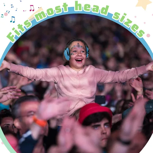 Vista 6 de Amylove 6 audífonos con cancelación de ruido para niños y adultos, protección auditiva de 27 dB con reducción de ruido