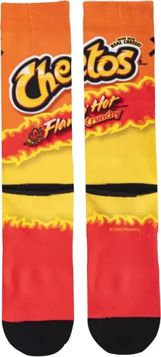 Vista 5 de Odd Sox, Calcetines divertidos para hombre, aperitivos de nachos, doritos, gueos, estampados Funyun