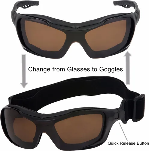 Vista 4 de WYND Blocker Gafas de sol polarizadas para deportes extremos