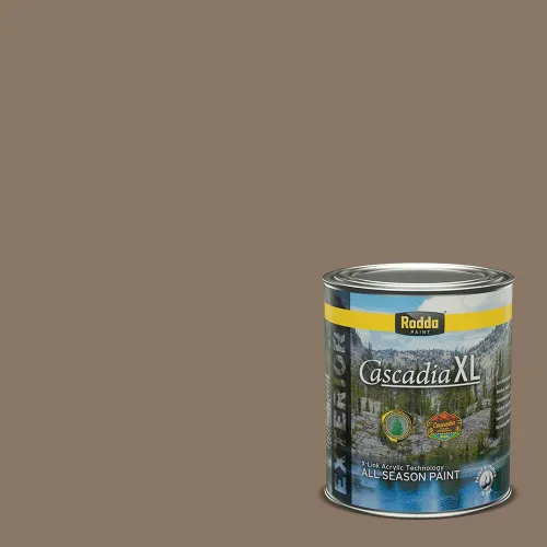 Vista 44 de Rodda Paint CASCADIA XL - Pintura e imprimación satinada para exteriores en uno, cuarto de galón, blanco abstracto