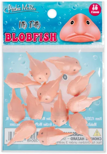 Vista 2 de Accoutrements Archie McPhee Itty Bitty Blobfish 12 Pack