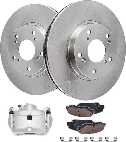 Vista 36 de Detroit Axle - Rotores de freno para Ford Mustang 2015 2016 2017 2018 2019 2020 2021 2022 2023 Rotores de freno de disco 2016 2017 2018 2019