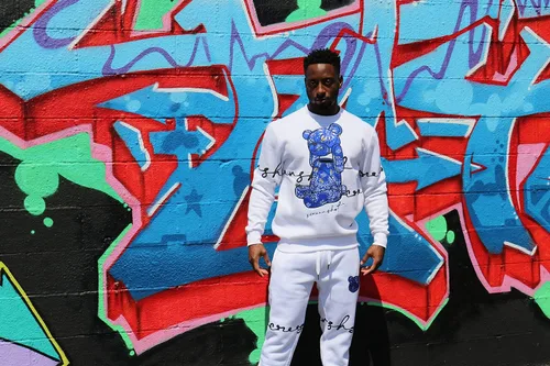 Vista 133 de SCREENSHOT Sudadera urbana de forro polar para hombre, diseño de dibujos animados de animación, parche bordado de gel
