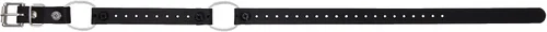 Vista 5 de Educator Mini collar de perro con doble bungee para perros pequeños, bioano, impermeable, a prueba de olor, hebilla de metal y anillo en D con dos