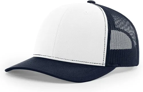 Vista 85 de Richardson 112 Gorra de Camionero - Gorra Snapback Ajustable Premium - Gorras Richardson en Blanco de Seis Paneles Estructurados Árbol real Max 7