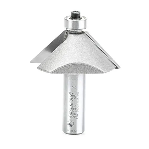 Vista 12 de Amana Tool - Chaflán con punta de carburo 49400 45° x 1-1/4 de diámetro x 1/2 x 1/4 "vástago