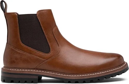 Vista 12 de Jousen Chelsea - Botas informales al tobillo, sin cordones, impermeables, para hombre