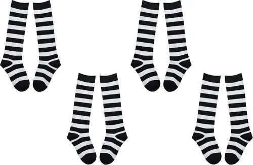Vista 2 de Rugby Socks Kids (Youth) Sports League - Calcetines de rayas hasta la rodilla - Se adapta a talla de zapato 9-3 (niños) (5-8 años)