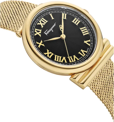 Vista 3 de Ferragamo - Reloj suizo para mujer, colección Gancino