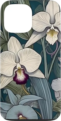 Vista 24 de Funda de flores de orquídea de jardín botánico para iPhone 17