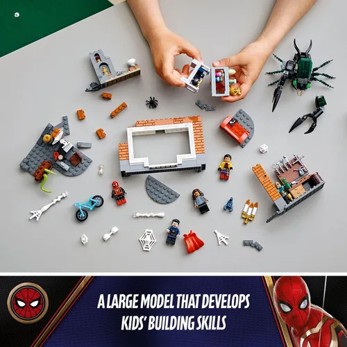 Vista 3 de LEGO Marvel Spider-Man en el Taller del Sanctum 76185 Kit de construcción (355 piezas)