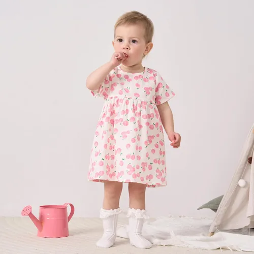 Vista 39 de pureborn Vestido de bebé niña 0-24 meses