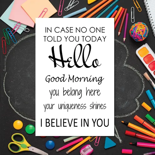 Vista 3 de Pósteres motivacionales inspiradores para la escuela, aula, habitación infantil, citas motivacionales, póster de mentalidad de crecimiento