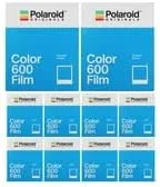 Vista 2 de Polaroid Originals Color 600 - Película instantánea, 80 exposiciones (paquete de 10) 10 Packs = Fits Polaroid 600 and I-Type Cameras. Classic