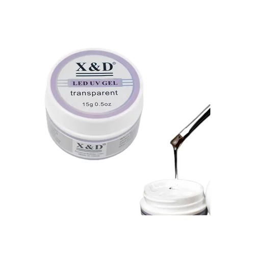 Vista 11 de X&D Kit de uñas de poligel, 3 piezas de gel de uñas de gel natural transparente, kit de gel de uñas de secado rápido, juego de gel de uñas