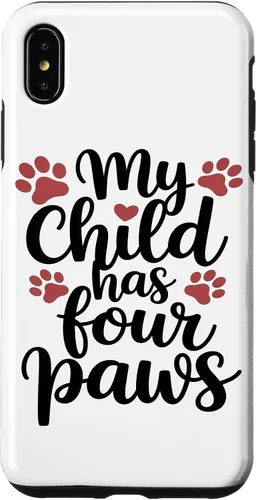 Vista 11 de My Child Has Four Paws Pet Parent Case for iPhone 17
