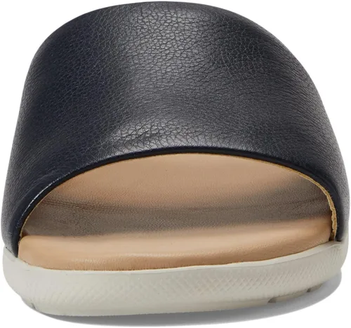 Vista 7 de Marc Joseph New York Sandalias planas de cuero genuino para mujer, puntera abierta, sin espalda, cómodas, ligeras, suela de EVA, a la moda, sin