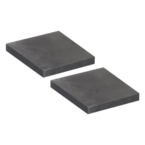 Vista 144 de MECCANIXITY Bloque de Grafito Lingote Rectángulo Placa de Electrodo de Grafito 10x10x0.4mm para Fundición por Fusión, Electrolisis Galvanoplastia