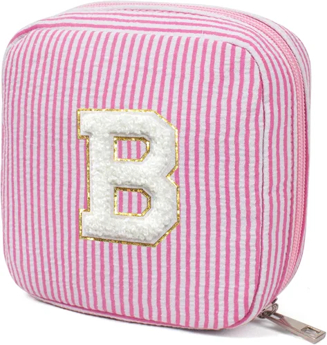 Vista 18 de KOTORA Bolsa de Maquillaje Inicial, Bolsa de Viaje de Artículos de Aseo, Bolsa de Maquillaje Transparente, Bolsas de Cosméticos Organizadoras