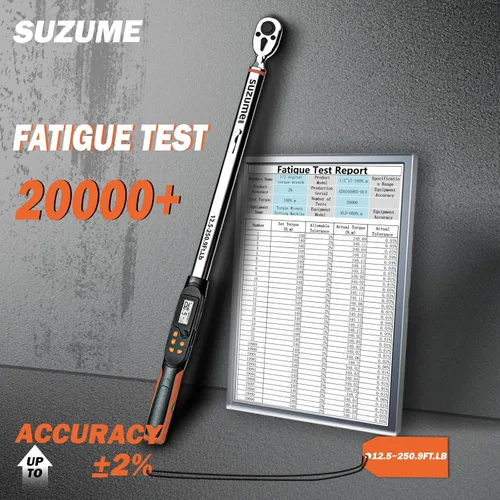 Vista 3 de SUZUME Llave dinamométrica digital de 1/2 unidad