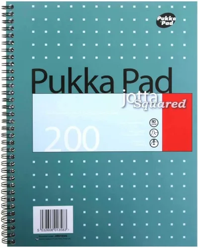 Vista 10 de Pukka Pad, Libro Jotta metálico de puntos A4 para gráficos, arte, diario de viñetas, paquete de 3, 11.7 x 9.1 in, cuaderno encuadernado con papel