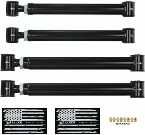 Vista 9 de Brazos de control ajustables para modelos Dodge Ram 2500 3500 4WD de 2003 - 2009, alturas de elevación de 2.5 a 15 cm, diseño todo terreno Stryker