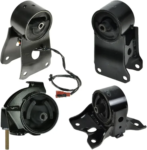 Vista 151 de TRQ Kit de montaje de motor de transmisión de motor de 5 piezas compatible con Ford Five Hundred Montego 6sp Auto AT 2005 - 2007