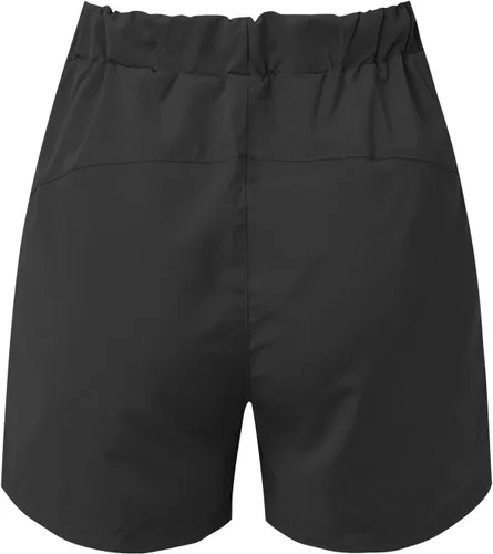 Vista 4 de HCNTES Pantalones cortos de verano para mujer 2023, holgados, de cintura alta, elásticos, con volantes, casuales, lindos pantalones cortos de playa