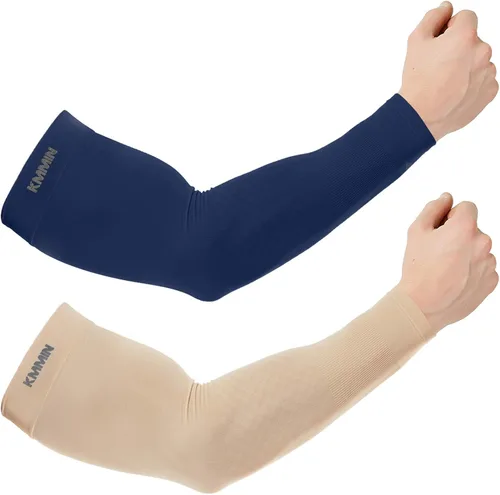 Vista 13 de KMMIN - Mangas para brazo con protección de rayos ultravioleta para conducción, ciclismo, golf, baloncesto.