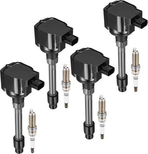 Vista 31 de BDFHYK Paquete de bobinas de encendido UF374 compatible con Honda Civic L4 1.3L 2003-2011 Honda Oem Bobina para 30521PWA003 30521PWAS01 C1408 E404