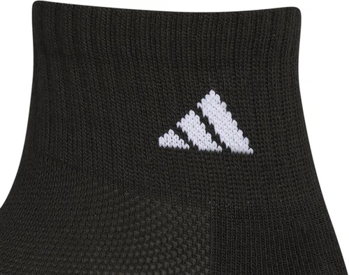 Vista 3 de adidas Calcetines deportivos acolchados (6 pares) para niños, niños y niñas, ajuste por encima del tobillo, tela duradera