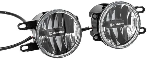 Vista 2 de KC HiLiTES 500 Gravity G4 Luz antiniebla LED transparente - Sistema de paquete de par