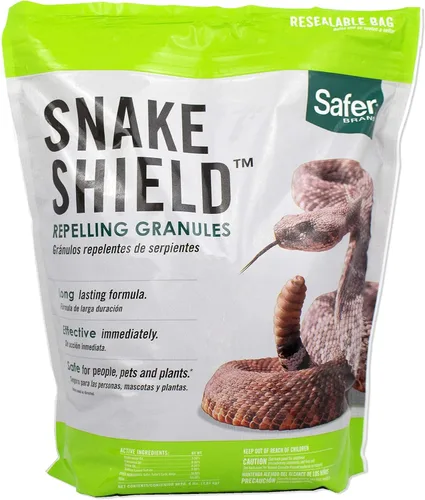 Vista 8 de Safer Marca Snake Shield, repelente de serpientes granular de 4 libras