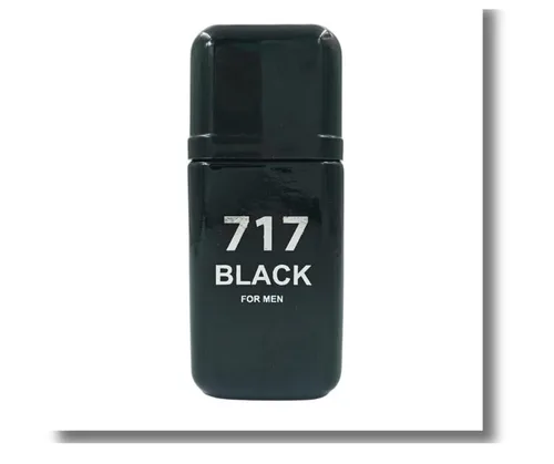 Vista 4 de Generic POUR HOMME 717 BLACK PARA HOMBRE EAU DE PARFUM 3.4 FL OZ. Ambar Amaderado Fragancia para Hombre.