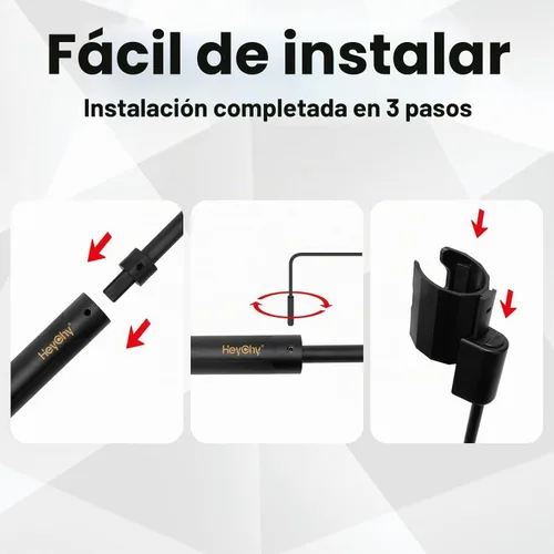 Vista 6 de HEYCHY Soporte para Pistola de Masaje para la Espalda, Compatible con la Mayoría de Pistolas de Masaje Súper Mini, para Áreas de Difícil Acceso