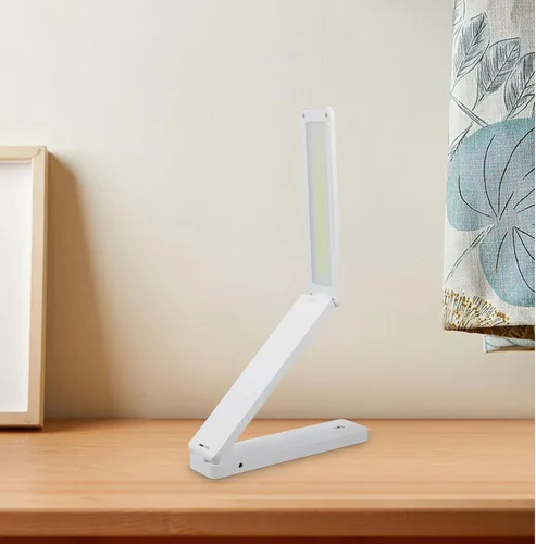 Vista 4 de POPETPOP Adjustable USB Light with Light Modes Folding Eye Care Desk Lamp for Home Office Rechargeable and Battery Powered Portable Reading
