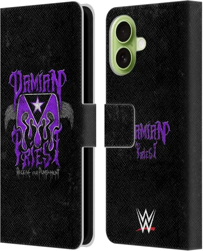 Vista 34 de Head Case Designs Funda de piel con licencia oficial de la WWE Portrait Damian Priest compatible con Apple iPhone 11