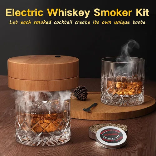 Vista 3 de Kit de ahumador de whisky eléctrico