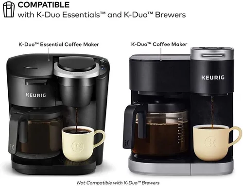 Vista 2 de Filtro de café reutilizable Keurig K Duo para K-Duo Hot & Iced(Gen 2), K-Duo Essentials y K-Duo Brewers Machine, cesta de café molido de malla