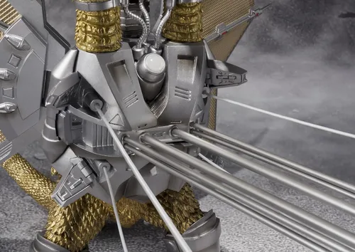 Vista 8 de Bandai Tamashii Nations SH MonsterArts Figura de acción de Mecha King Ghidorah "Godzilla