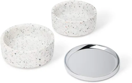 Vista 7 de Umbra Tesora - Joyero de dos niveles con tapa extraíble organizador de joyas