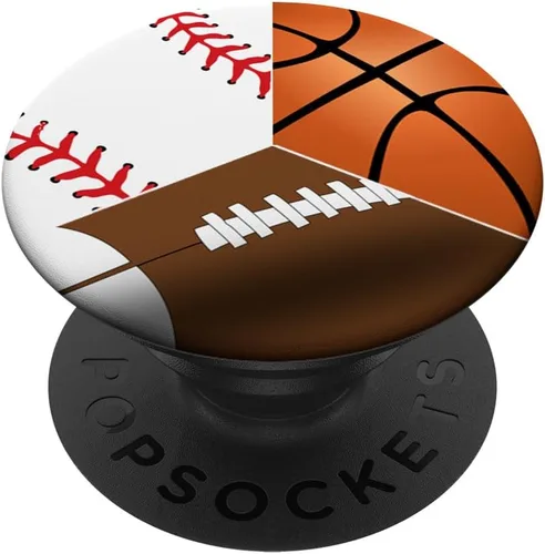 Vista 7 de PopSockets MagSafe PopGrip con temática de deportes para iPhone