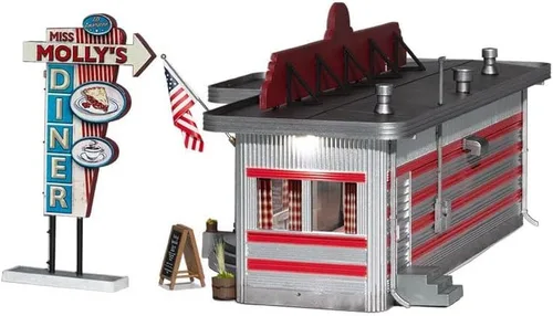 Vista 2 de Woodland Scenics BR5870 O Miss Molly's Diner